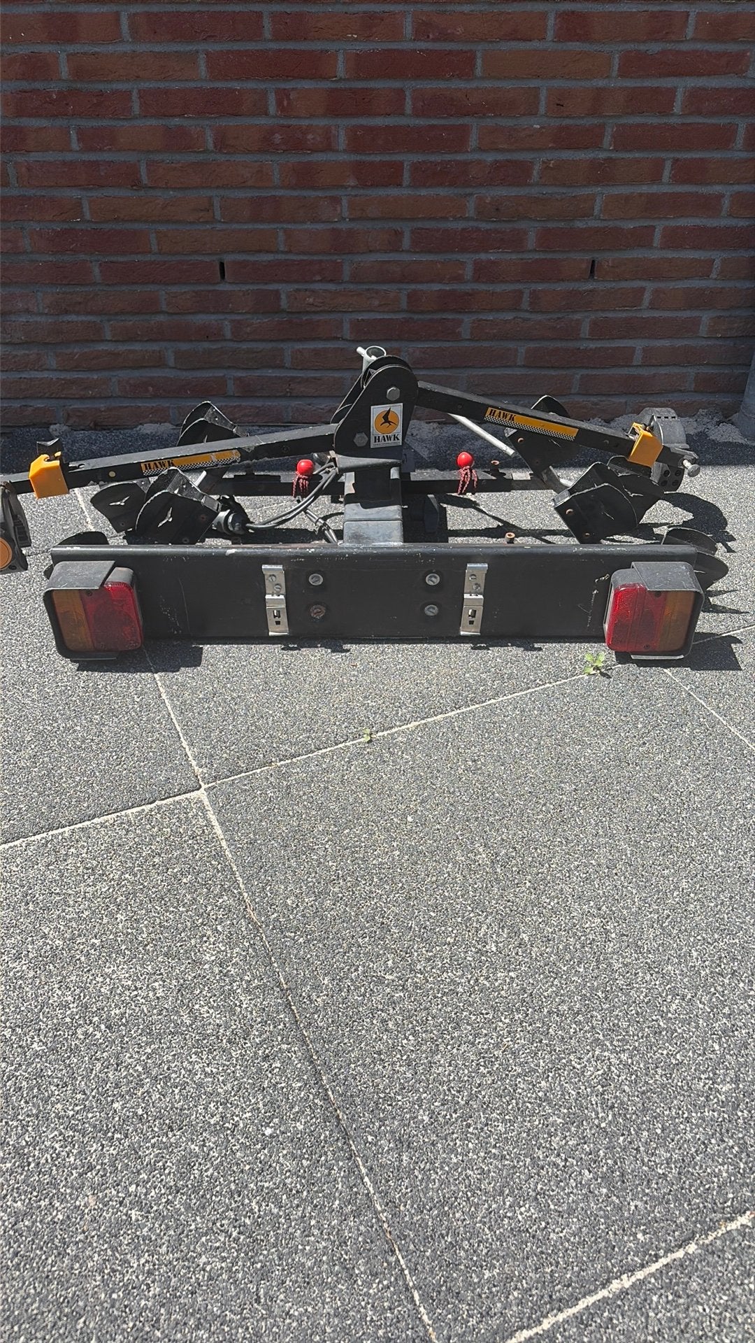 Hawk fietsenrek gebruikt opknapper, Ophalen, 2 fietsen, Gebruikt, Trekhaakdrager