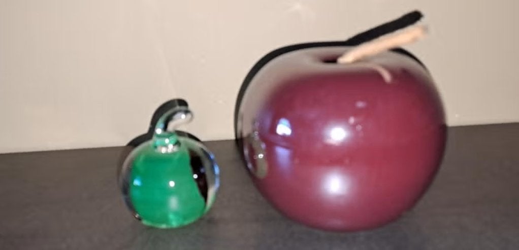 Decoratieve appels, Ophalen of Verzenden, Glas
