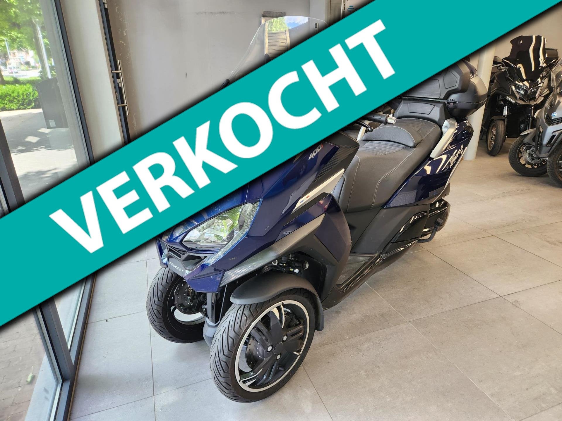 Peugeot Metropolis SW 400i 2022 RIJKLAAR GARANTIE, Motoren, Motoren | Overige merken, Bedrijf, Overig, Peugeot