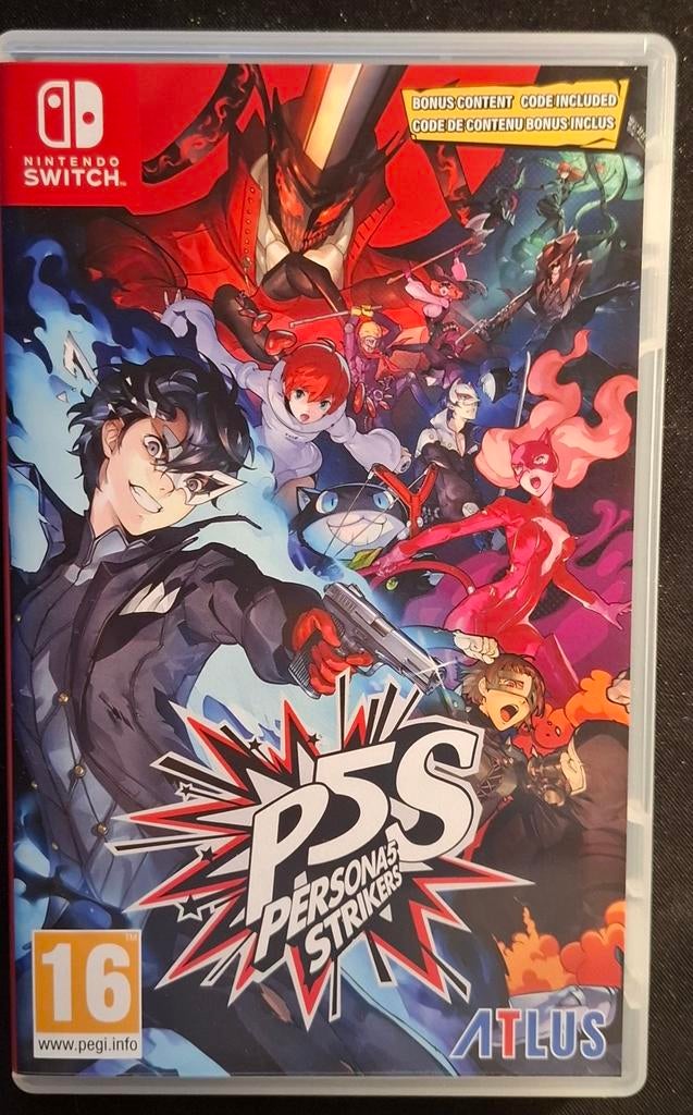 Persona 5 Strikers Switch, 1 speler, Ophalen of Verzenden, Zo goed als nieuw, Role Playing Game (Rpg)