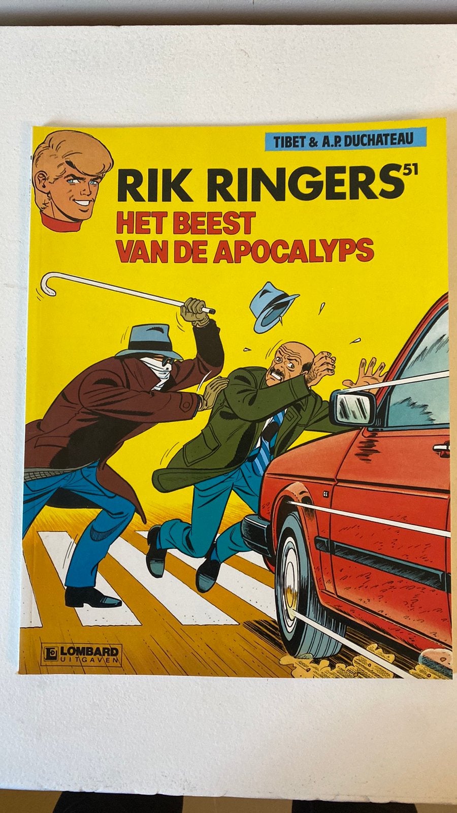 Rik Ringers- 51 het beest van de apocalyps, Eén stripboek, Ophalen of Verzenden, Zo goed als nieuw, Tibet