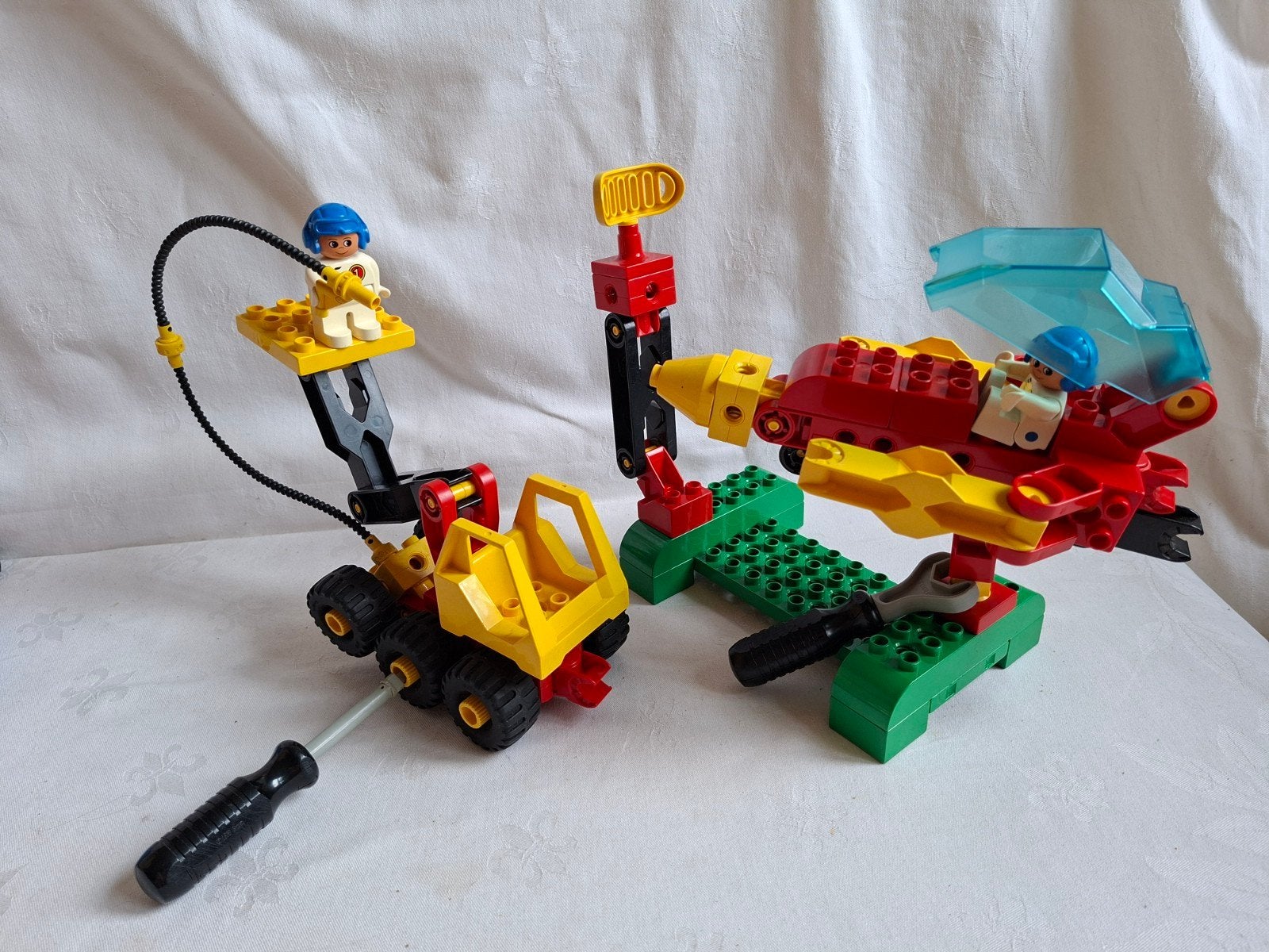 Technisch Duplo Toolo Dacta set 2945 Space Center, Kinderen en Baby's, Speelgoed | Duplo en Lego, Gebruikt, Ophalen of Verzenden