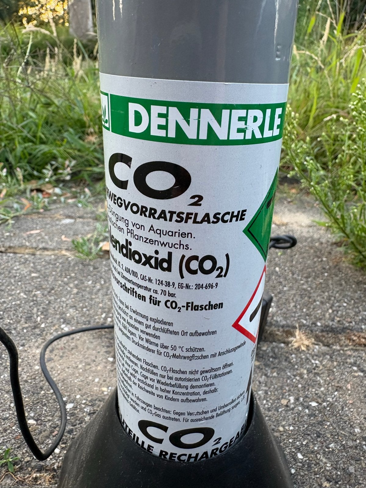 Co2 fles, einheim pomp en aquarium, Dieren en Toebehoren, Ophalen, Leeg aquarium