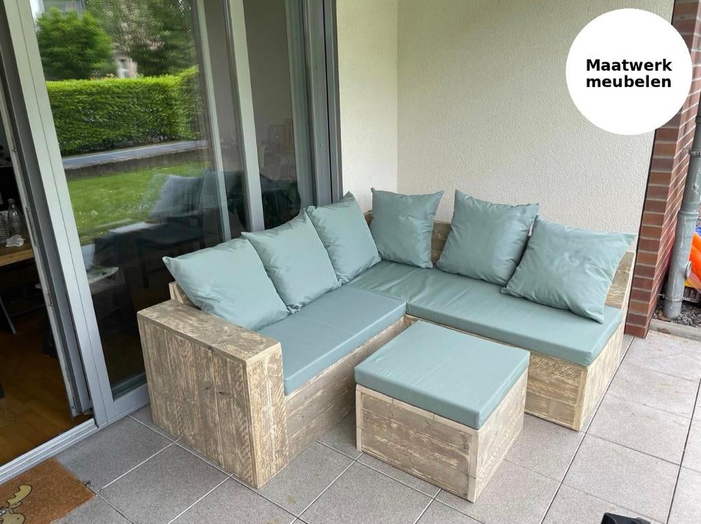 Steigerhout Meubels NU IN DE AANBIEDING! ACTIEMAAND!, Meer dan 8 zitplaatsen, Steigerhout, Nieuw, Ophalen of Verzenden