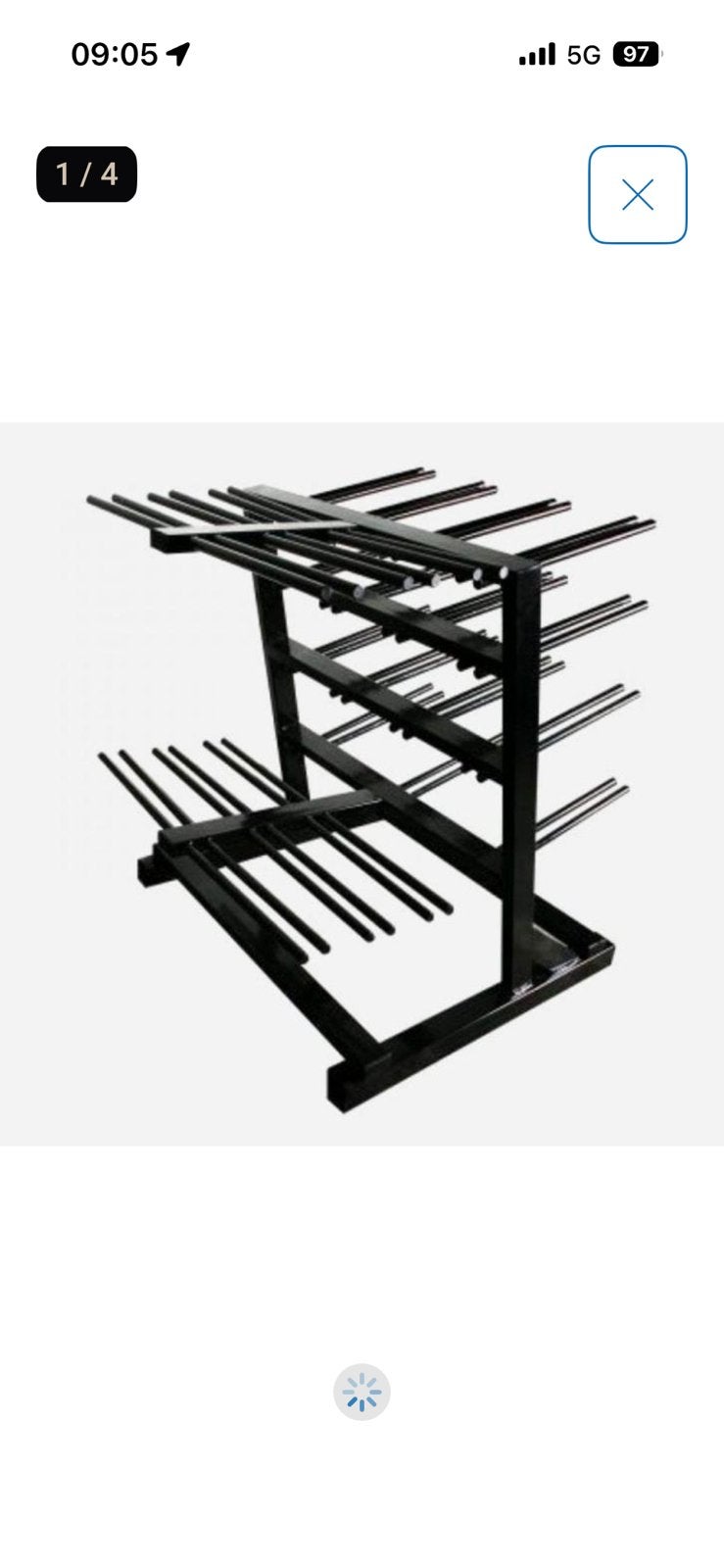 Les mills smartbar smart bar rek stangen en schijven, Sport en Fitness, Halterschijven, Gebruikt, Smart bar, Les mills