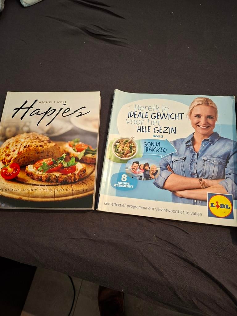 Diverse Kookboeken: Hapjes, Gezond Eten & Afvallen, Gelezen, Gezond koken, Ophalen of Verzenden, Michiel Niel, Sonja Bakker, Fajah Lourens, Ariyana Arsala