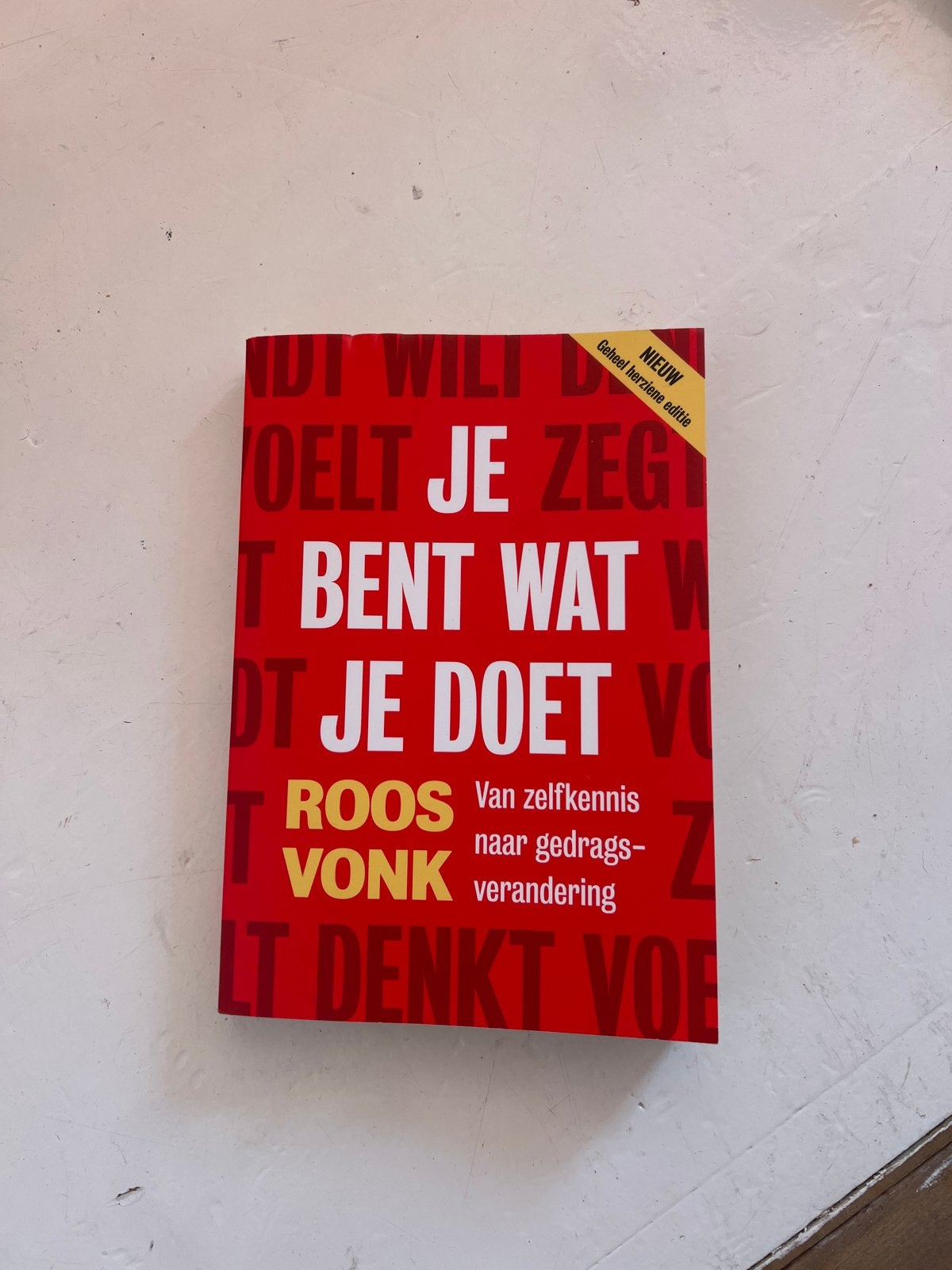 Roos Vonk - Van zelfkennis naar gedragsverandering, Boeken, Ophalen of Verzenden, Gelezen, Nederland
