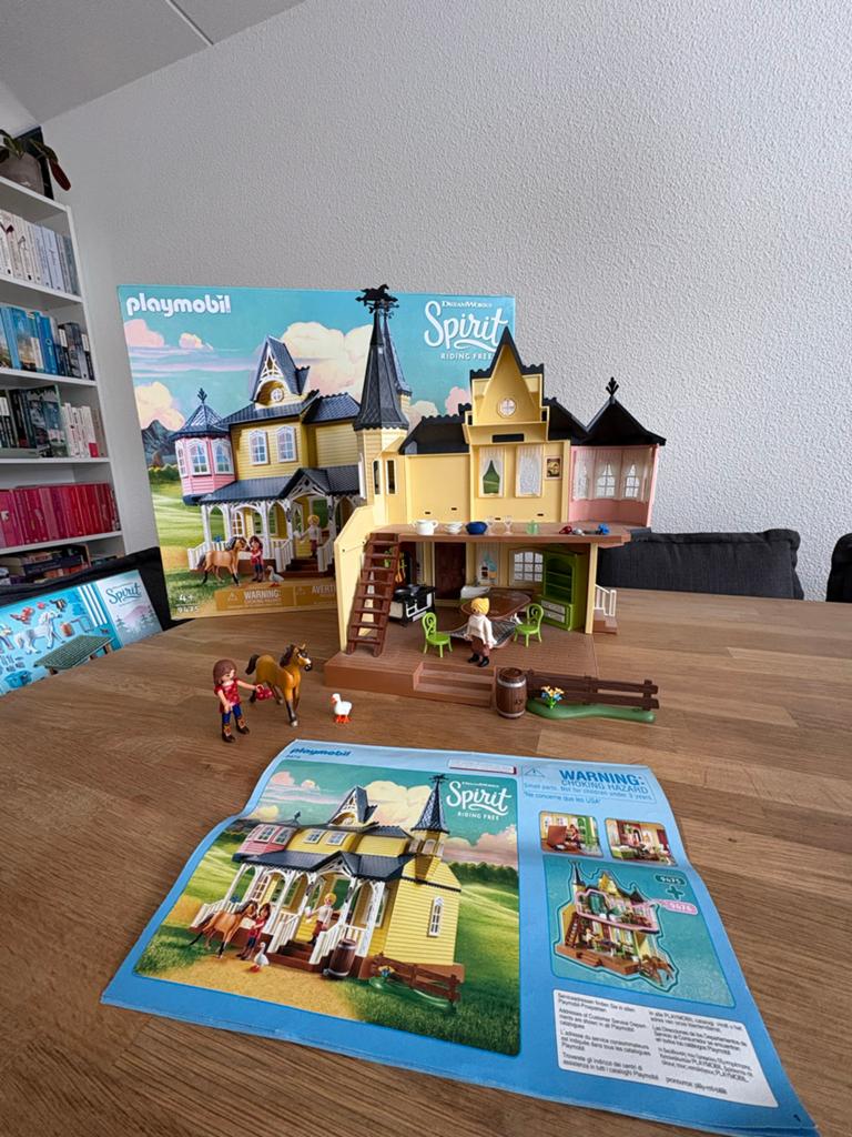 Playmobil Spirit Riding Free - Lucky's huis, Kinderen en Baby's, Speelgoed | Playmobil, Ophalen of Verzenden, Zo goed als nieuw