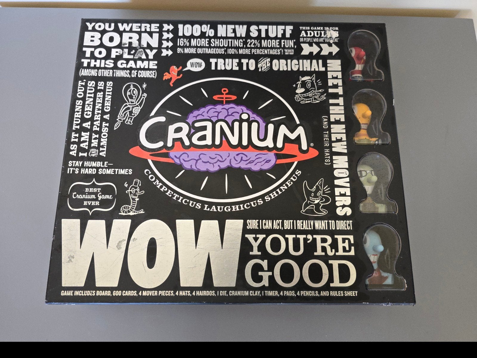 Cranium bordspel - Compleet en in goede staat, Hobby en Vrije tijd, Drie of vier spelers, Ophalen of Verzenden, Gebruikt, Hasbro