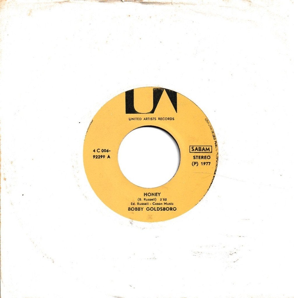 Bobby Goldsboro - Honey, Cd's en Dvd's, Ophalen of Verzenden, Gebruikt, 7 inch, Pop