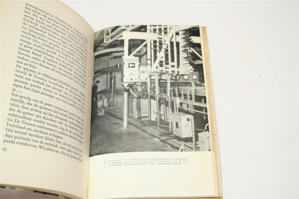 Met Schering & Inslag — Textielfabriek in Beeld 1961 Vintage, Boeken, Verzenden, Gelezen