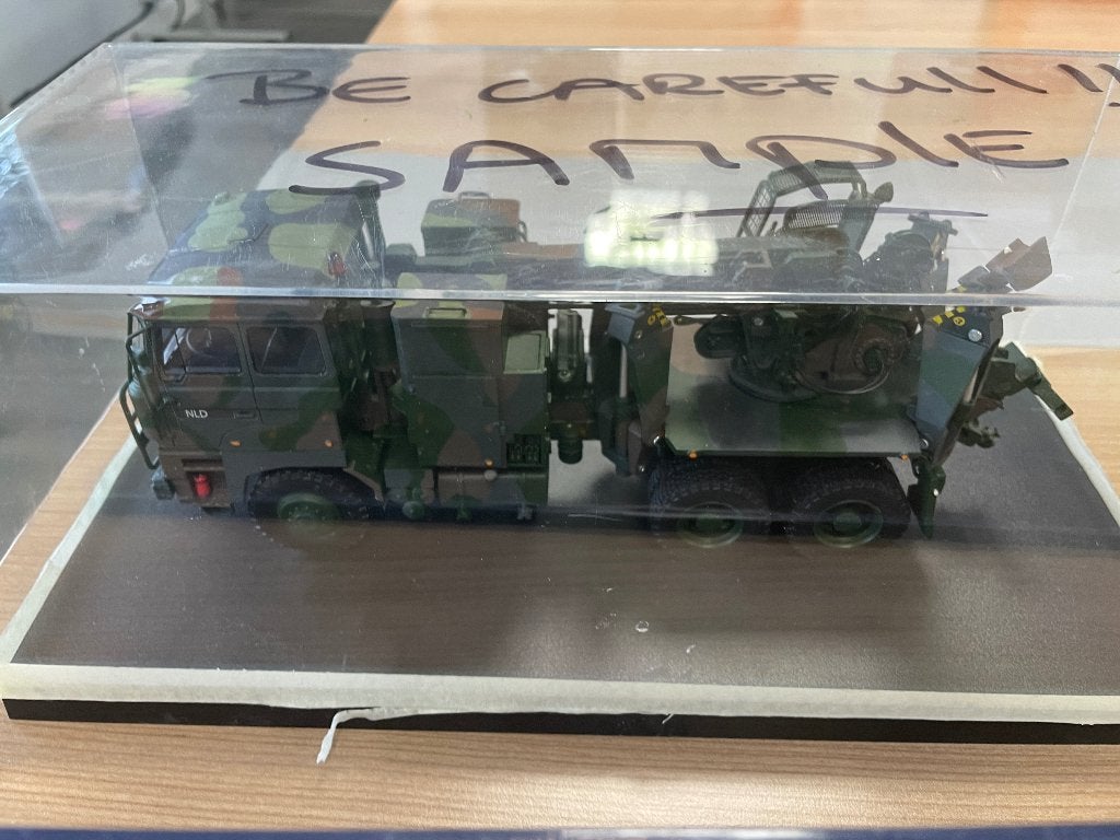 DAF YBZ takeldoos Schaal: 1:35 ScaleMasters 1e sample UNIEK, Ophalen, Gebruikt, Bus of Vrachtwagen