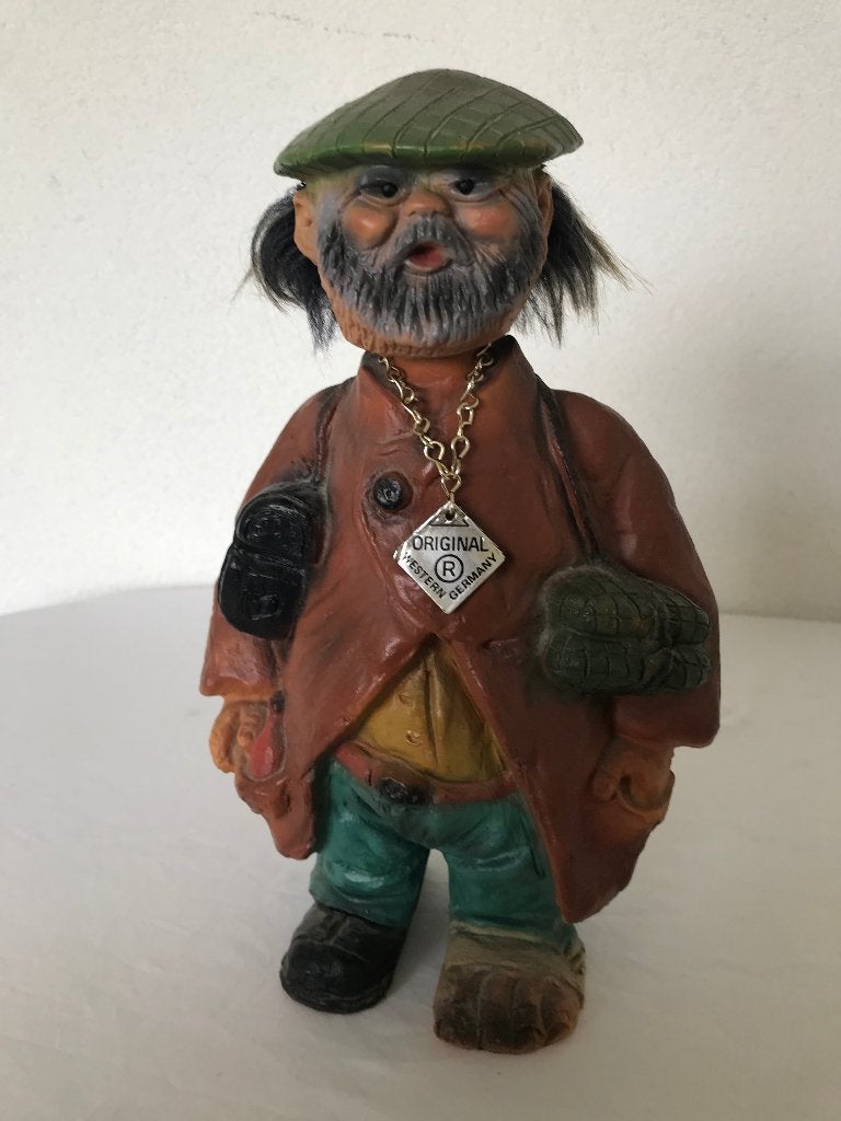 Heico Bobblehead Bobble Head Wurzelsepp Zwerver Vintage, Ophalen of Verzenden, Zo goed als nieuw