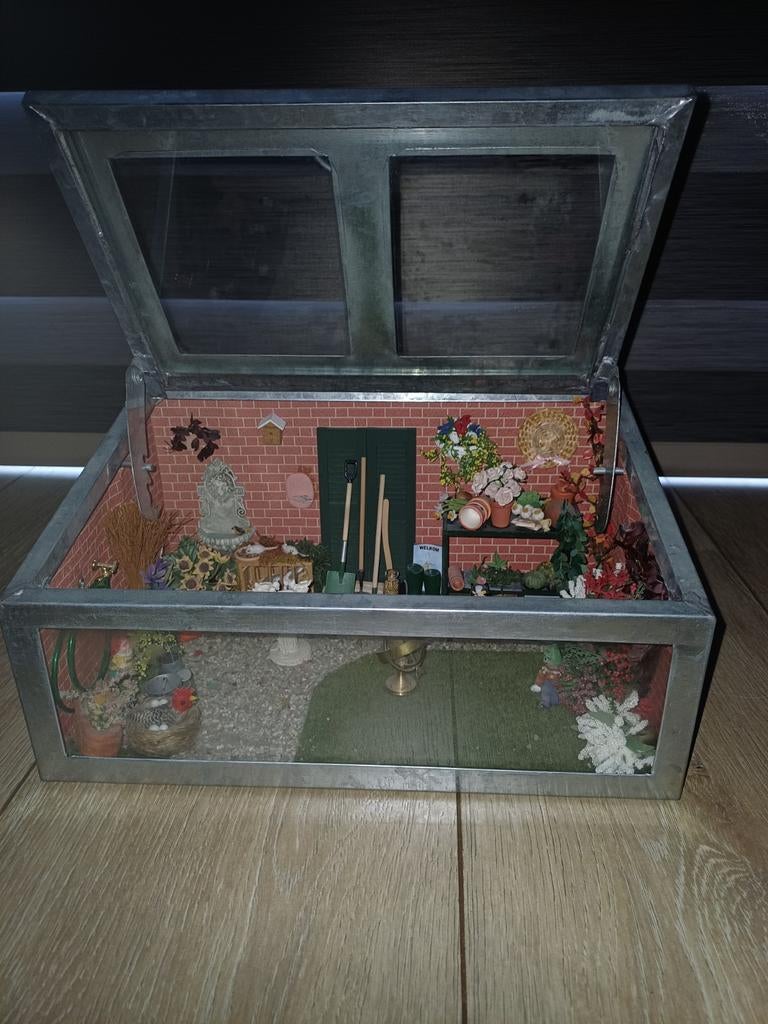Tuinkas, Verzamelen, Poppenhuizen en Toebehoren, Ophalen, Gebruikt, Poppenhuis