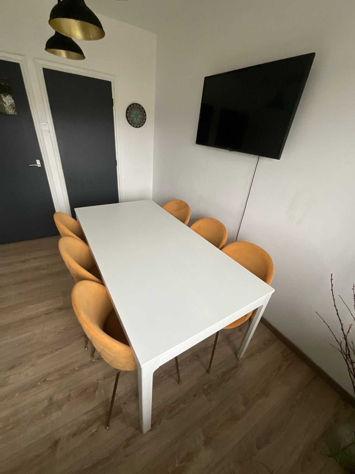 IKEA Ekadelen uitschuifbare tafel (8-10 personen), Ophalen, Gebruikt, 200 cm of meer, 50 tot 100 cm