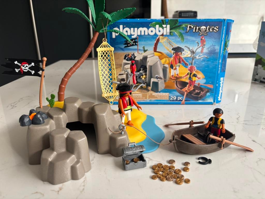 Playmobil pirates, Ophalen of Verzenden, Zo goed als nieuw, Complete set