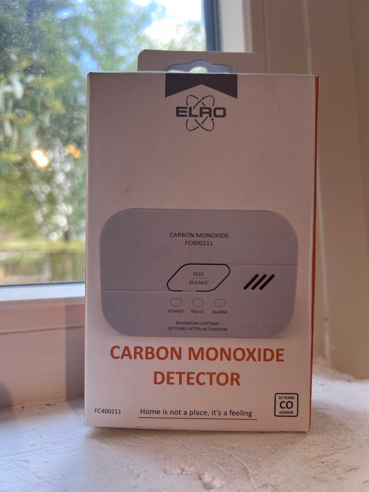 ELRO Koolmonoxidemelder FC400211 - Nieuw in doos, Doe-het-zelf en Verbouw, Alarmsystemen, Ophalen of Verzenden, Nieuw, Detector, Sensor of Melder