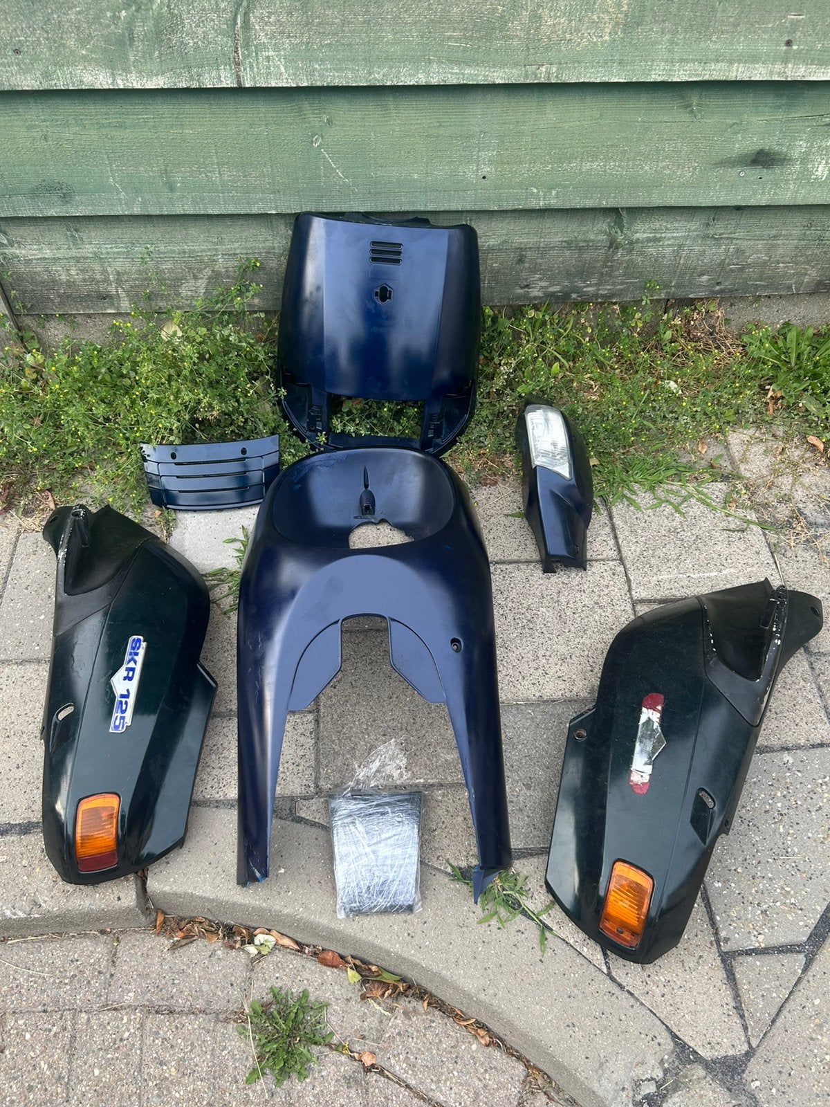 Skipper kappenset, Ophalen of Verzenden, Zo goed als nieuw, Kap, Piaggio