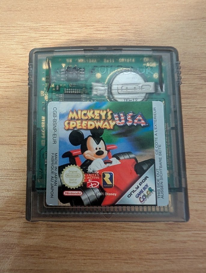 Mickey's Speedway USA | GBC, Avontuur en Actie, Gebruikt, 1 speler, Ophalen of Verzenden