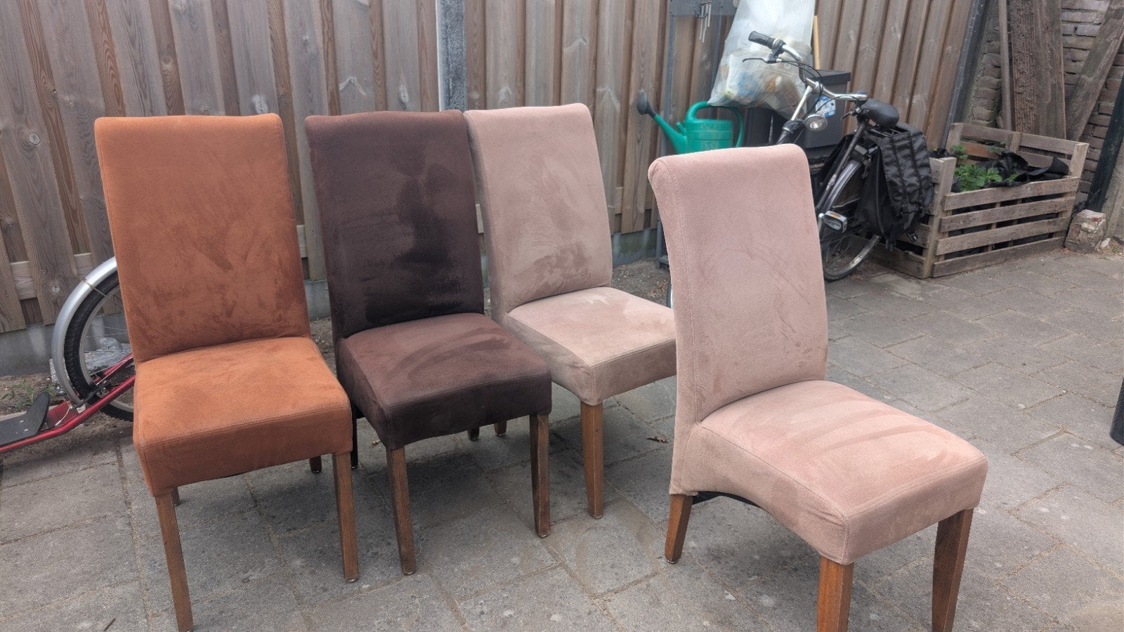 diner stoelen, Ophalen, Overige kleuren, Stof, Vijf, Zes of meer stoelen