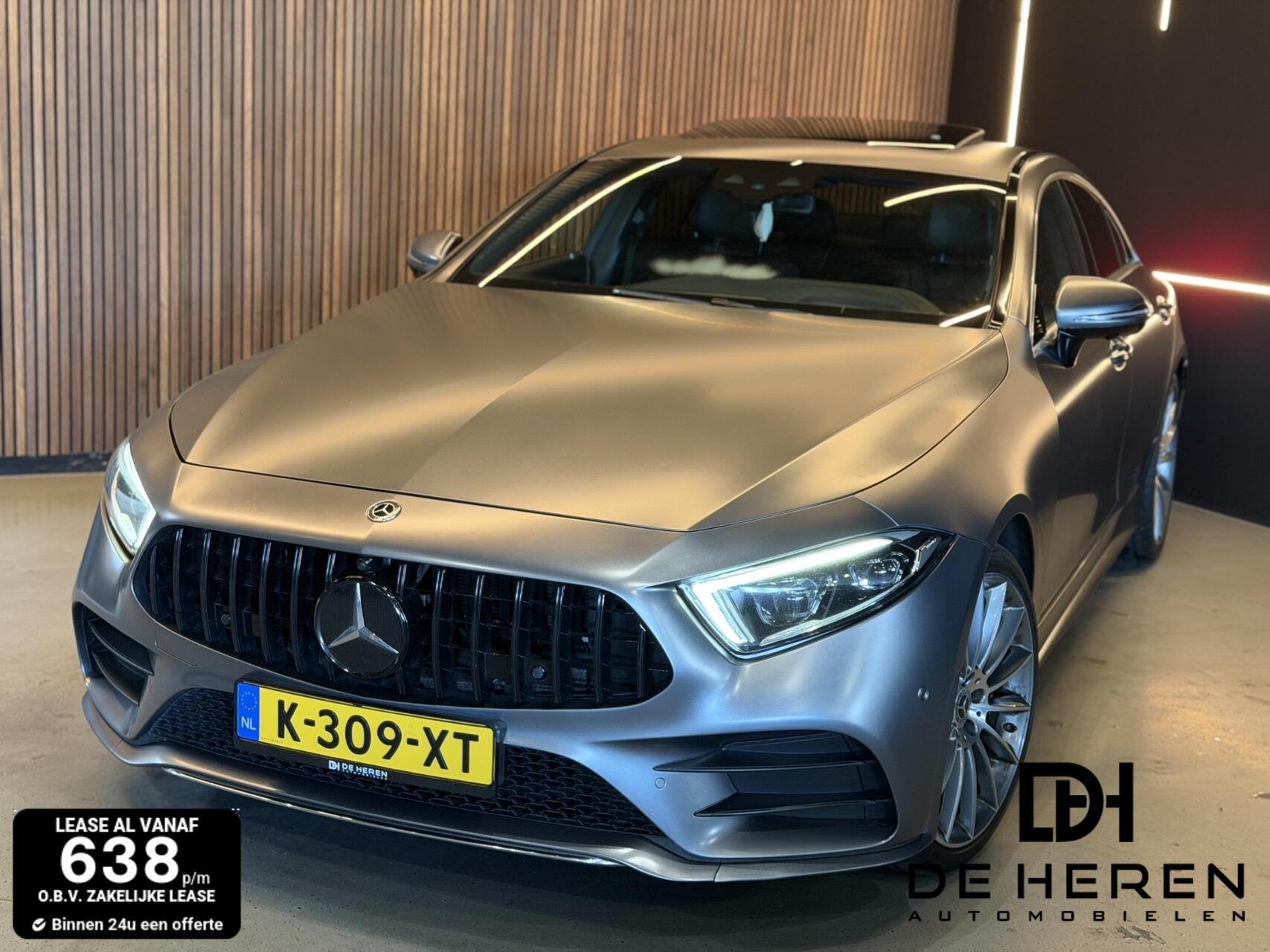 Mercedes CLS-klasse 450 4MATIC Premium Plus PANO|hdup|360|Lv, Auto's, Mercedes-Benz, Automaat, Gebruikt, 367 pk, Leder