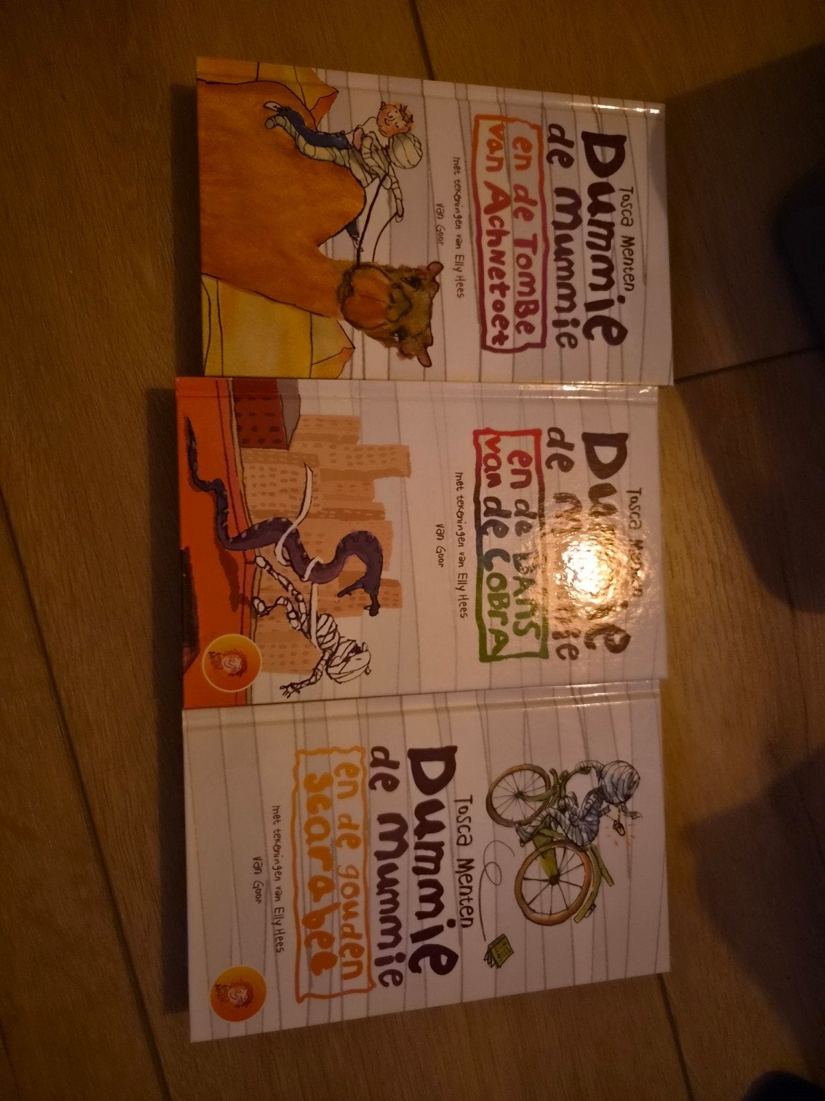 Dummie de Mummie boekenreeks - Tosca Menten (3 boeken), Ophalen of Verzenden