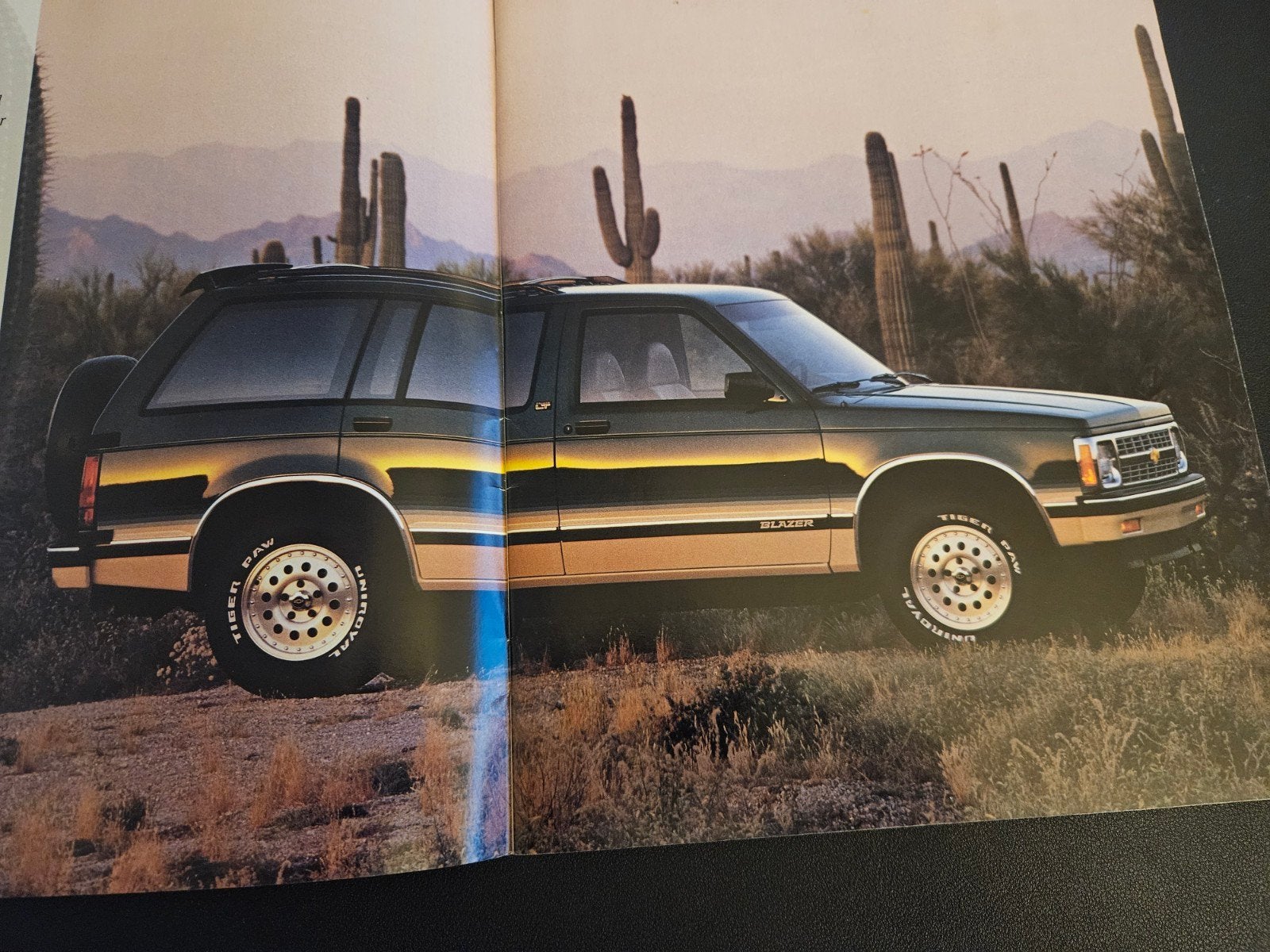 Brochure Chevrolet S-10 Blazer 1992 USA, Ophalen of Verzenden, Zo goed als nieuw, Chevrolet