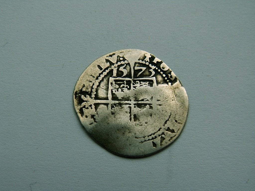 Engeland.  3 Pence - 1573, Postzegels en Munten, Munten | Europa | Niet-Euromunten, Verzenden, Overige landen, Losse munt, Zilver