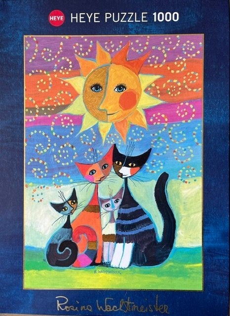 sun rosina wachtmeister, Ophalen of Verzenden, 500 t/m 1500 stukjes, Zo goed als nieuw, Legpuzzel