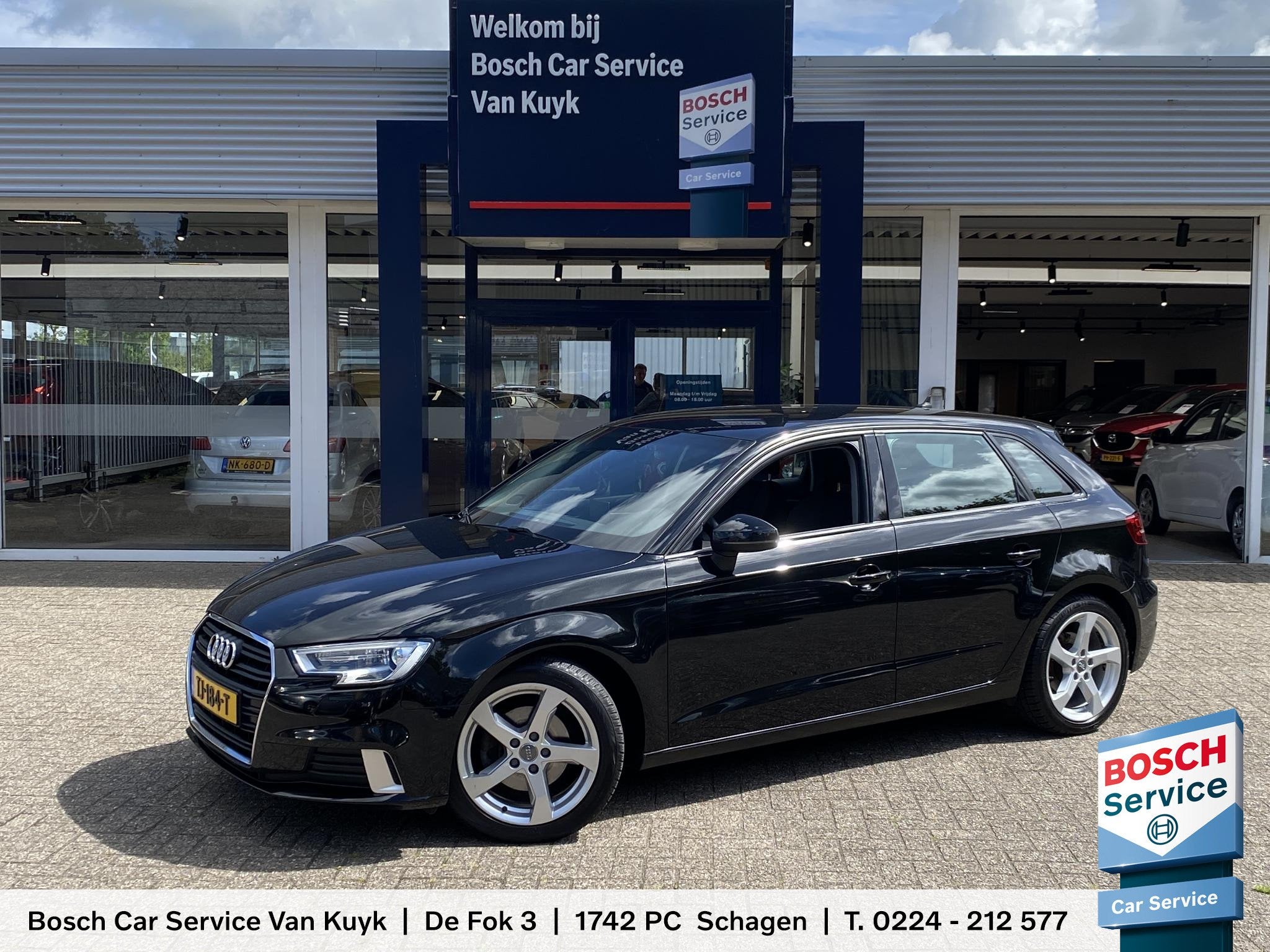 Audi A3 Sportback 1.0 TFSI Design Pro Line / Automaat / 61.0, Auto's, Audi, Stof, Gebruikt, 116 pk, Zwart
