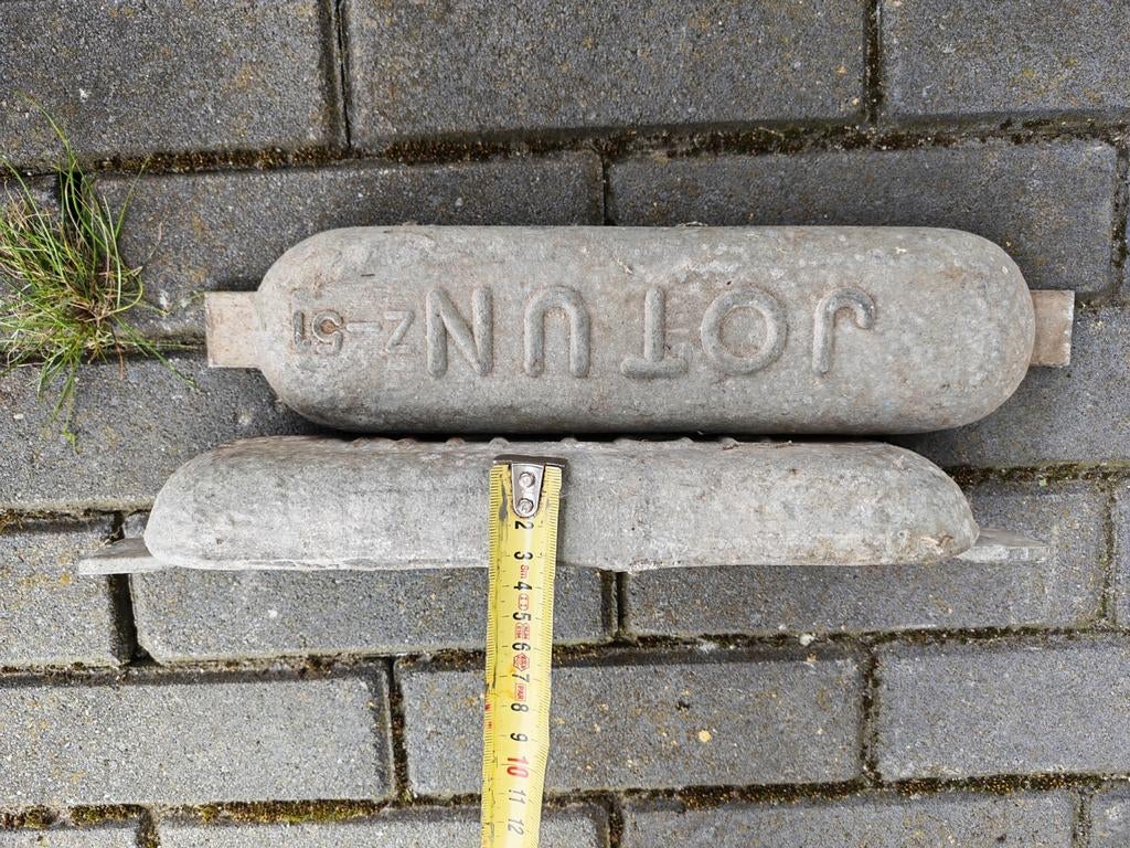 2x Zinkanodes voor boot of zeilschip, Watersport en Boten, Ophalen of Verzenden, Nieuw