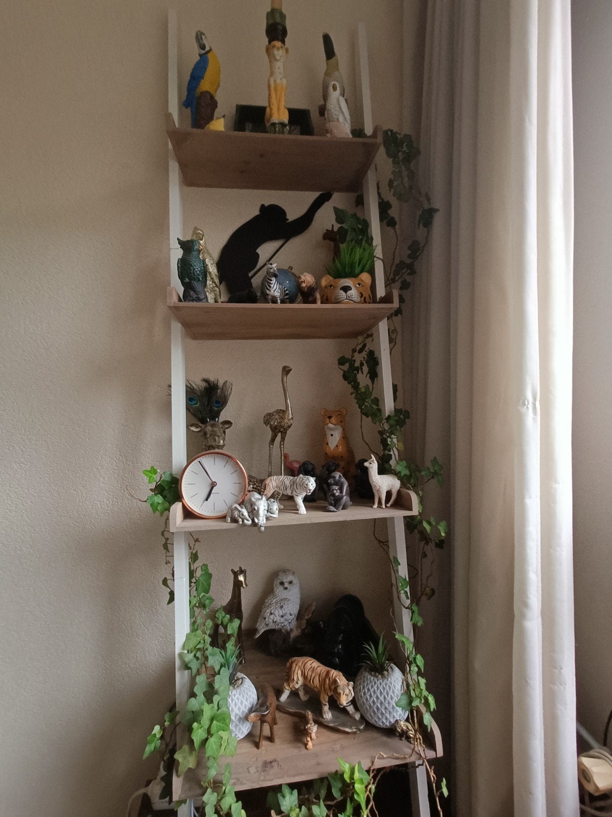 Decoratieve Dierenbeeldjes Collectie, Gebruikt, Meerkleurig, Ophalen of Verzenden, Vintage