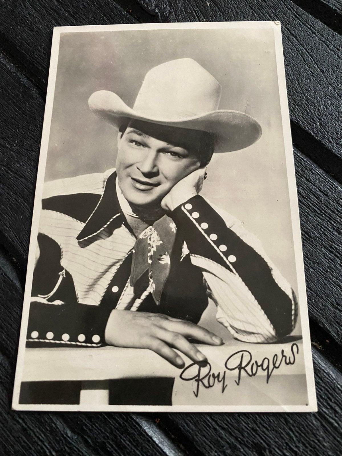 Filmster roy rogers, Ophalen of Verzenden, Zo goed als nieuw, Foto of Kaart