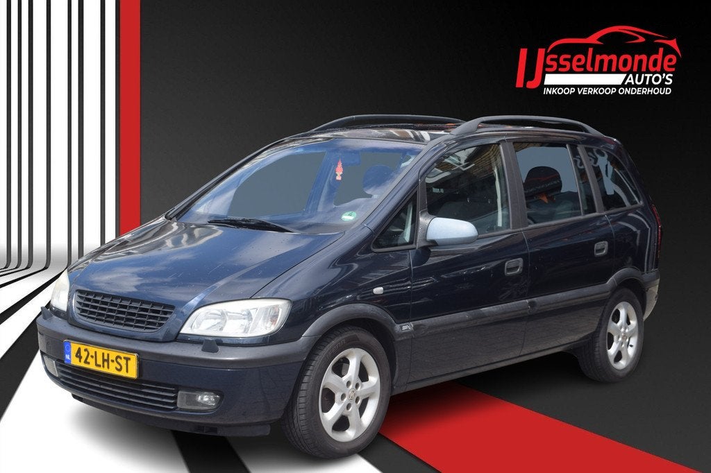 Opel Zafira 2.2-16V Elegance Automaat INRUILAUTO MEENEEM PRI, Auto's, Opel, Bedrijf, Te koop, Zafira, ABS, Airbags, Airconditioning