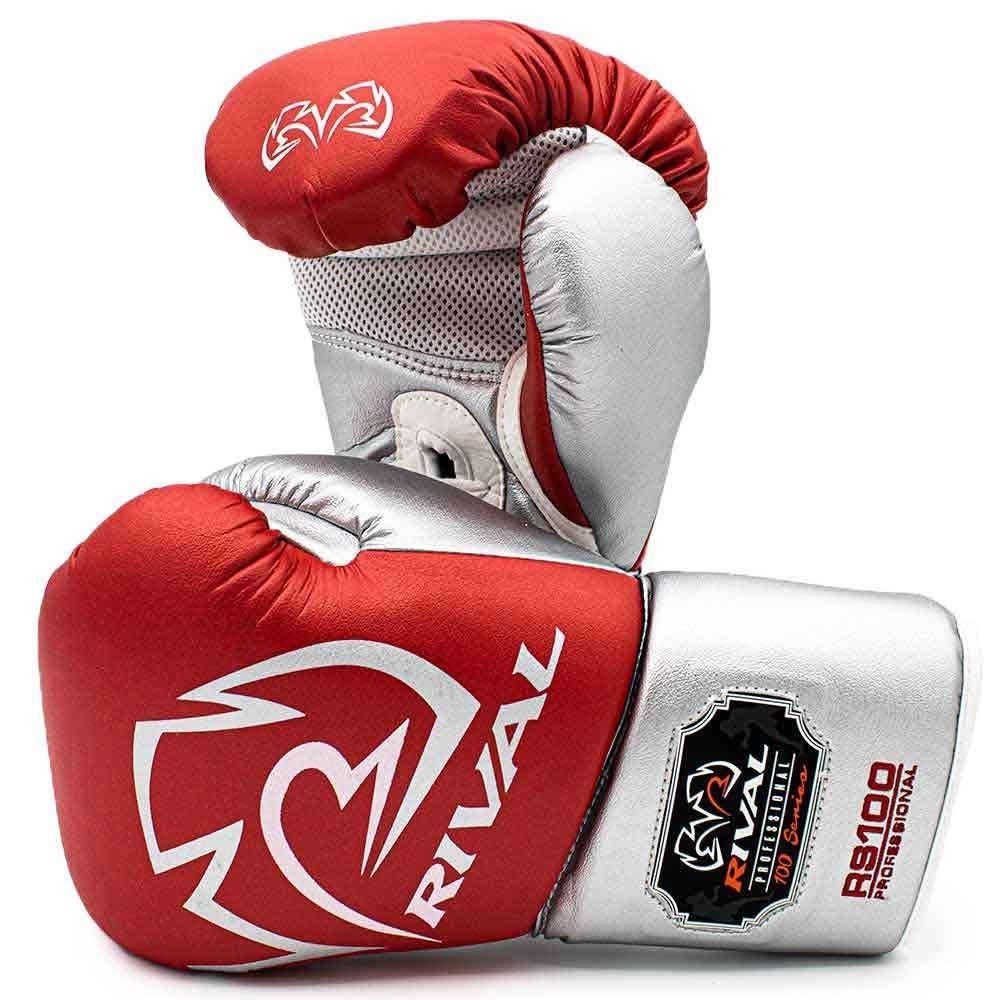 Bokshandschoenen Rival Pro Sparring RS100 Red (veters), Ophalen of Verzenden, Nieuw, Bokshandschoenen