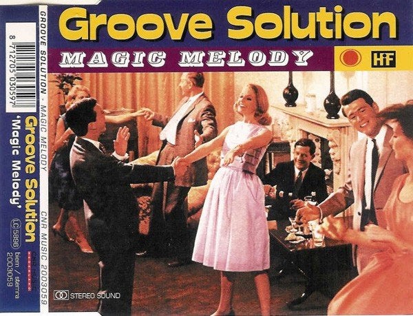 Groove Solution – Magic Melody CD Maxisingle 1996 💿, Verzenden, Zo goed als nieuw, Dance en House