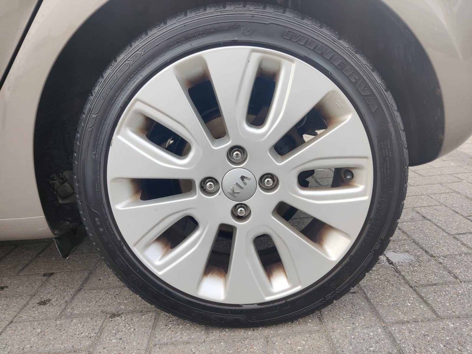 Licht metalen velgen, Kia, 195/45r16, Ophalen, Gebruikt, Velg(en), 16 inch