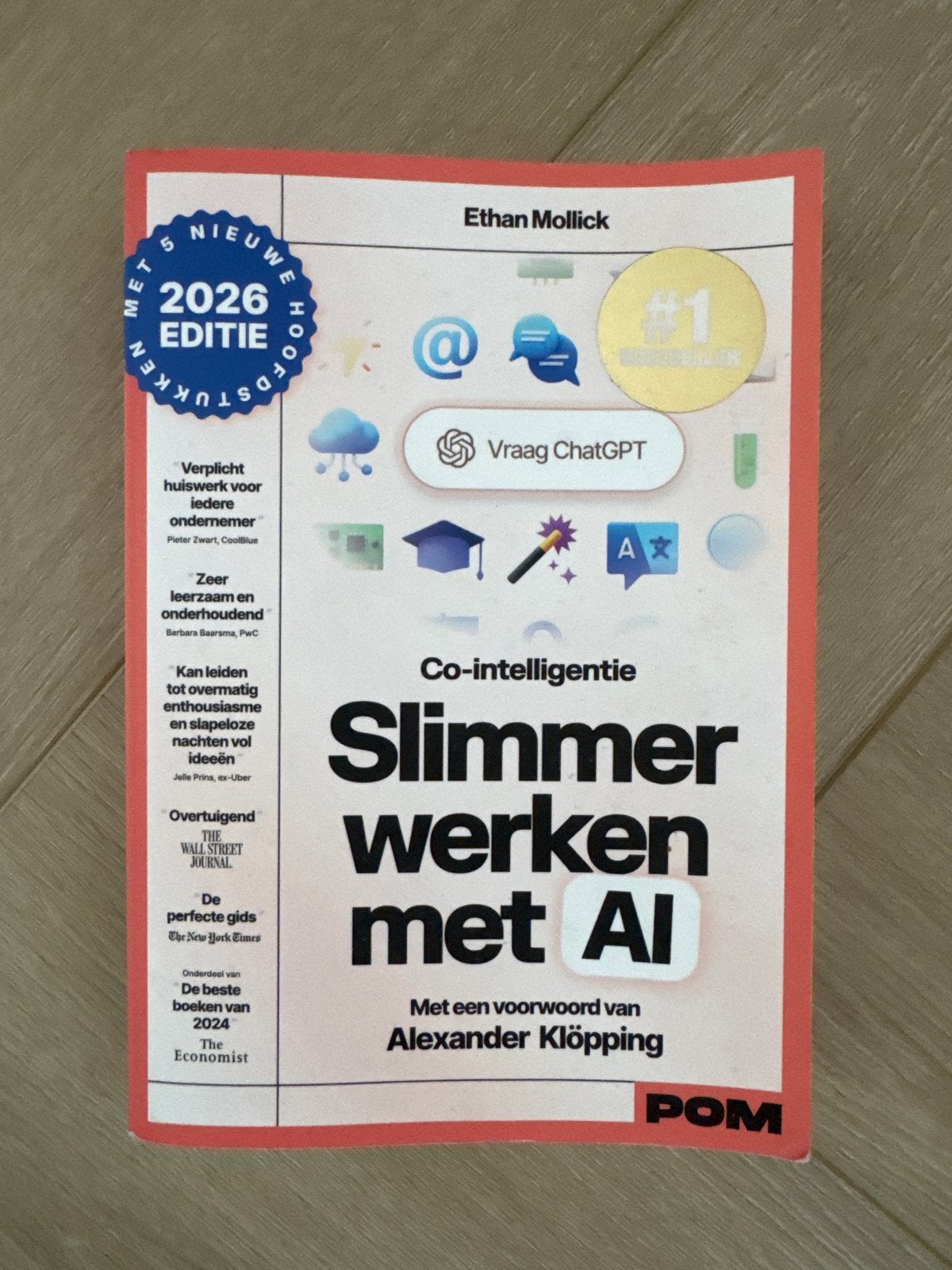 Slimmer werken met AI - Ethan Mollick (2026 Editie), Boeken, Informatica en Computer, Ophalen of Verzenden, Gelezen, Overige onderwerpen