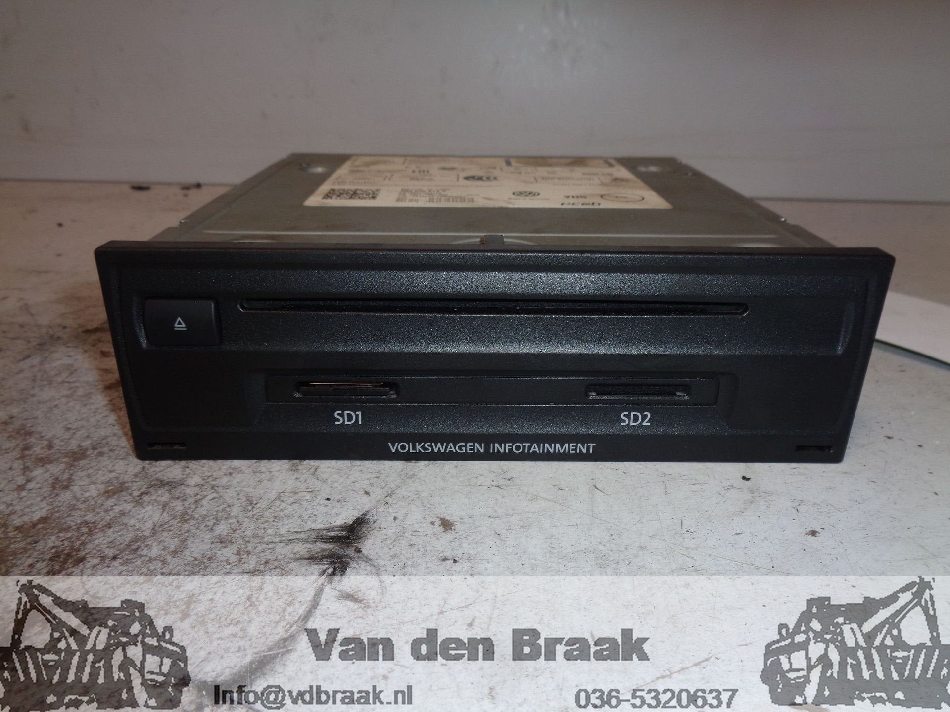 Volkswagen Golf 2017-2020 Radio Multimedia speler, Auto diversen, Ophalen of Verzenden, -, -, -