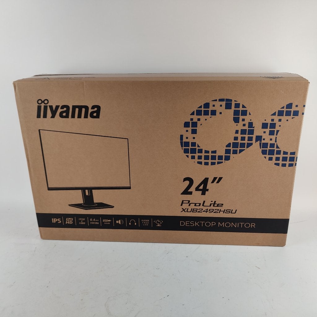 iiYama Prolite xub2492hsu Monitor NIEUW || Nu €109.99!!, IPS, Nieuw, Full HD, Ophalen of Verzenden
