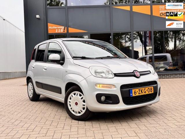 Fiat Panda 0.9 TwinAir Lounge/airco/handfree/nette auto, Stof, Gebruikt, Panda, Origineel Nederlands