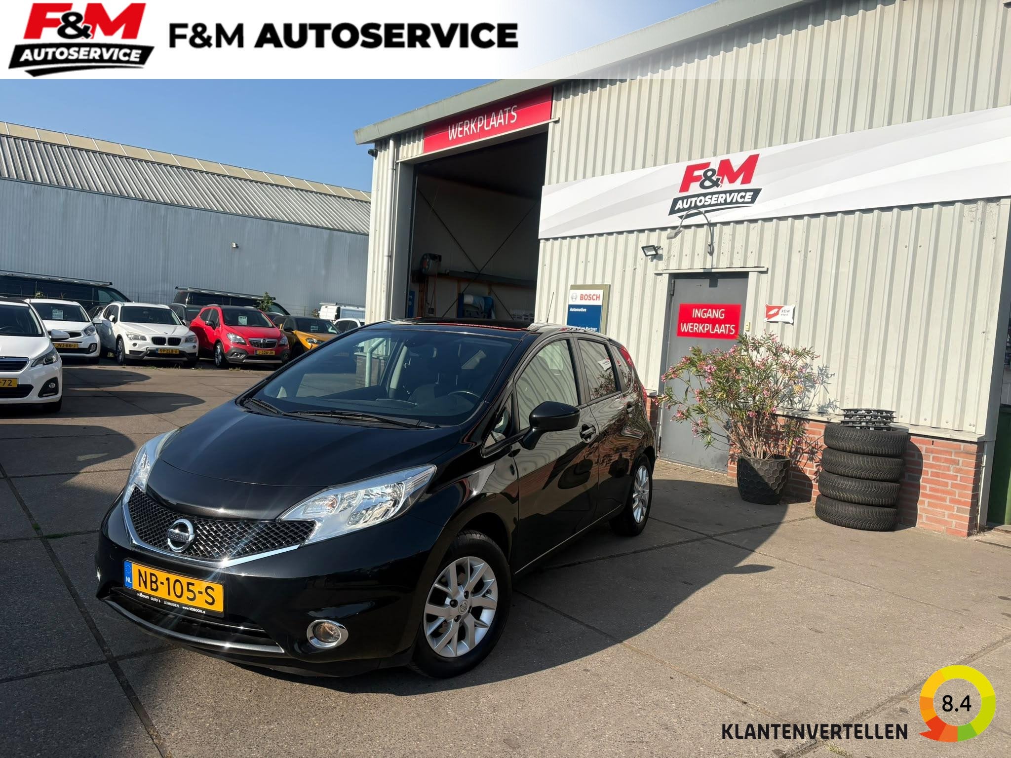 Nissan Note 1.2 Connect Edition Clima, cruise, navi, trekhaa, Stof, Euro 6, Start-stop-systeem, 1198 cc