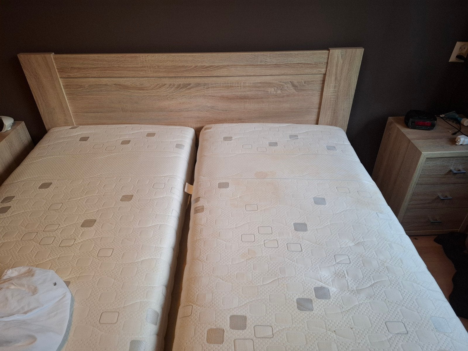 2 matrassen 80x200 cm, Huis en Inrichting, Ophalen, Gebruikt, Tweepersoons, 80 cm