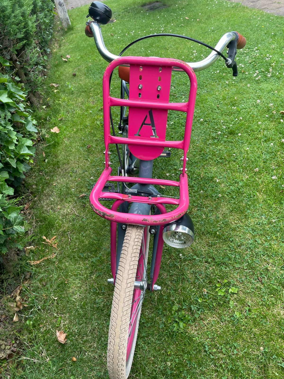 Altec Urban kinderfiets 20 inch - Grijs/Roze, Ophalen, Gebruikt, Terugtraprem, 16 tot 20 inch