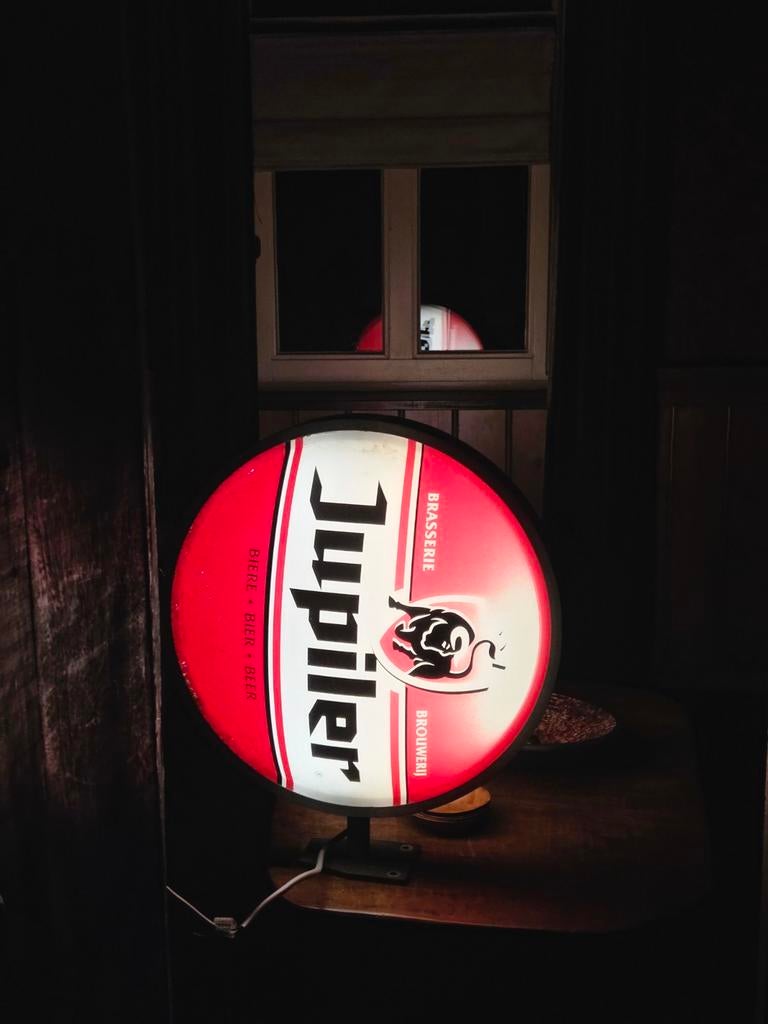 Vintage Jupiler Bier Lichtreclame, Ophalen