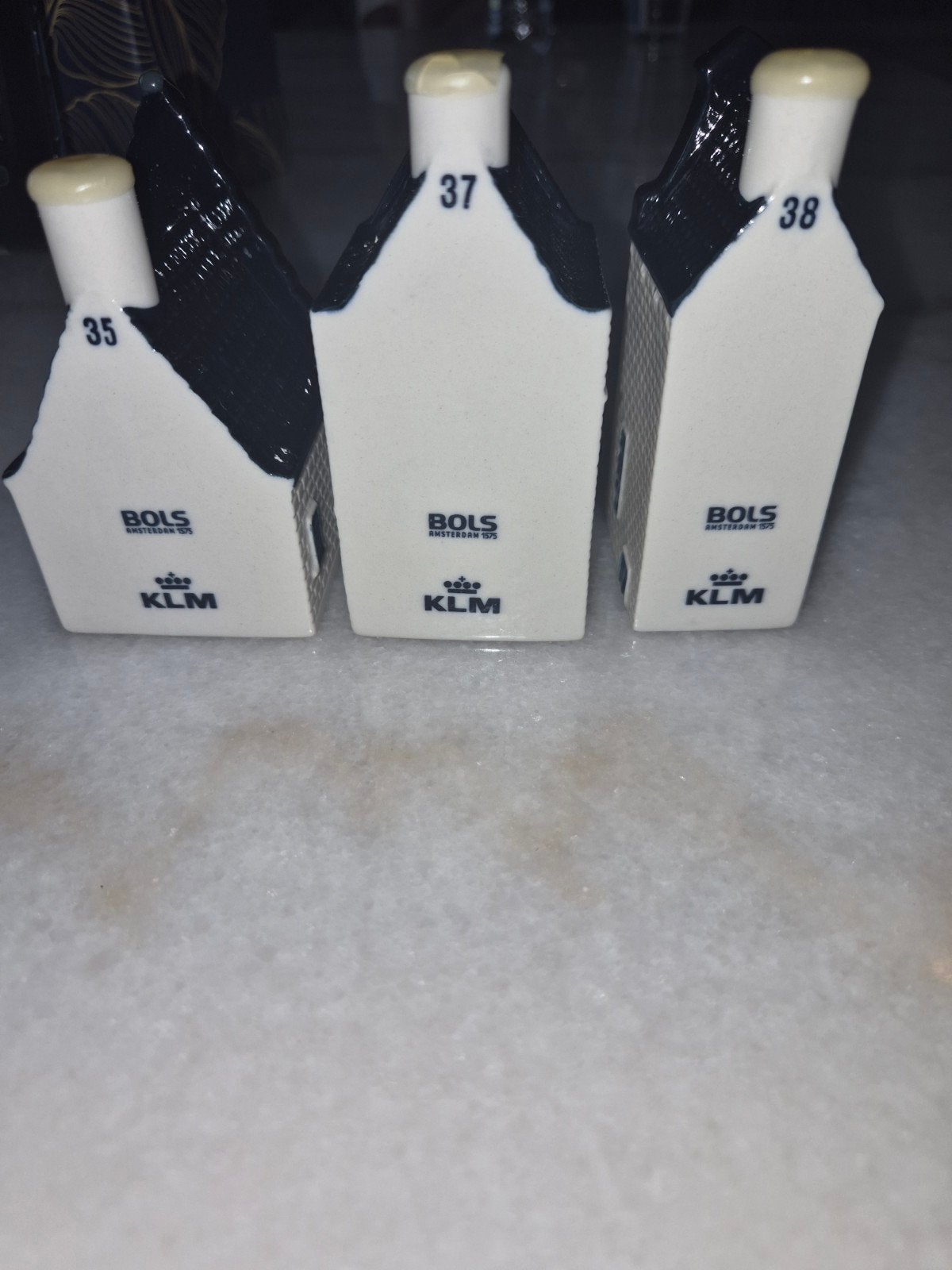 klm huisjes 35. 37. 38, Ophalen, Nieuw, 21 t/m 40, Gevuld