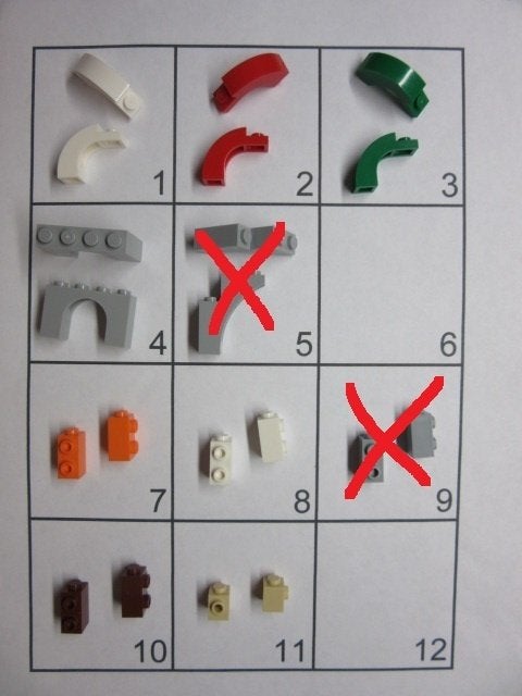 L636 LEGO *NIEUW* BOOG, BOGEN, STENEN MET NOPPEN ZIJKANT, Dalwagen 45b, 6669 CB Dodewaard, Lego, Nieuw, Ophalen of Verzenden