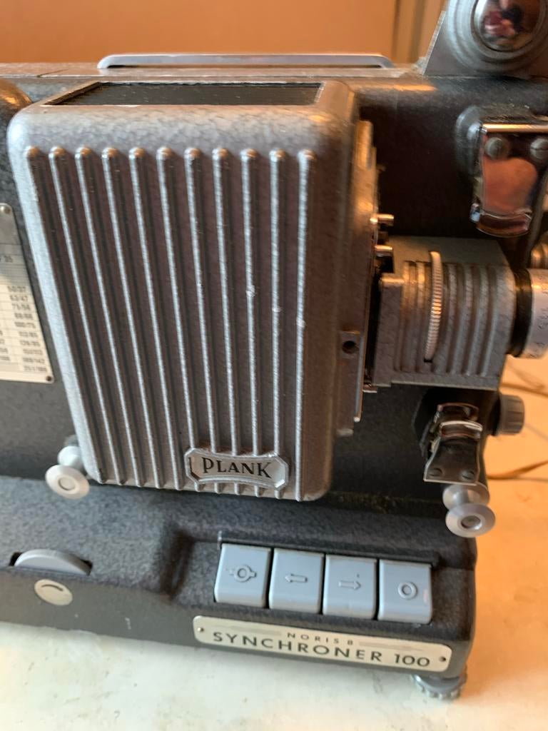 Vintage Noris Synchroner 100 Projector - Ernst Plank, Ophalen of Verzenden, Gebruikt