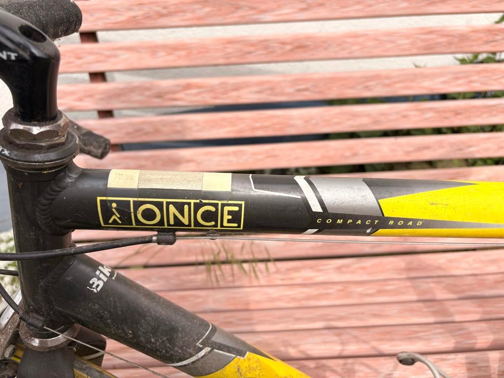 ONCE replica tourfiets - Giant racefiets - Maat L, Ophalen, 28 inch, Aluminium, Giant