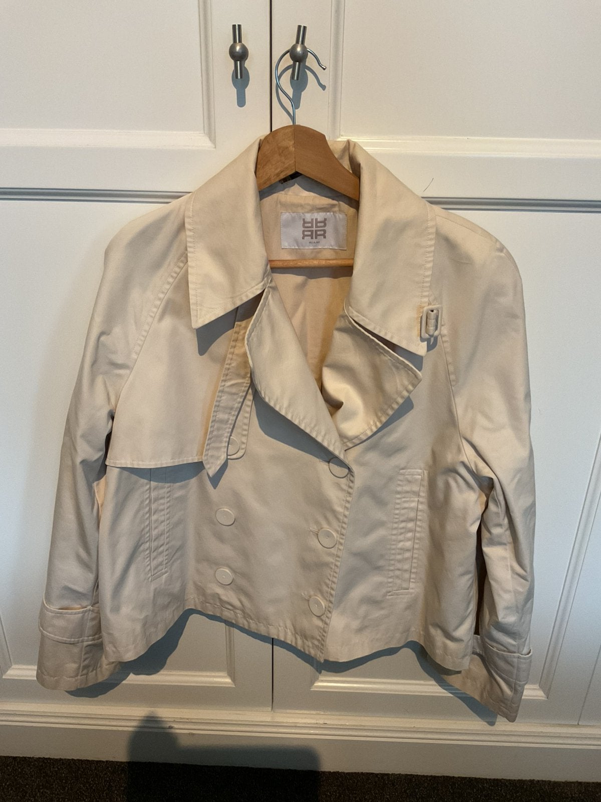 Riani trenchcoat maat 40, Ophalen of Verzenden, Zo goed als nieuw, Maat 38/40 (M), Beige